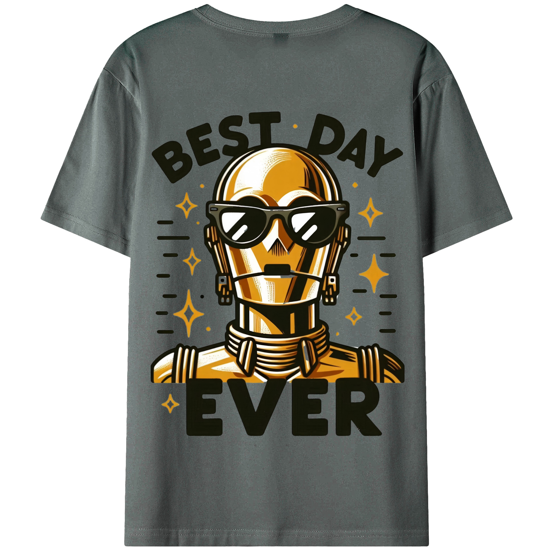 （画像用） スター・ウォーズ Star Wars 綿100％半袖Tシャツ（背面プリント）